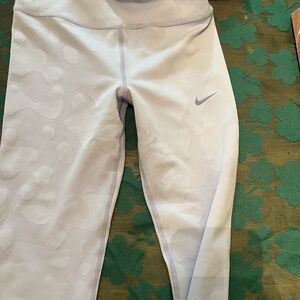 Nike Kids' Lavender Camo-Texture Leggings